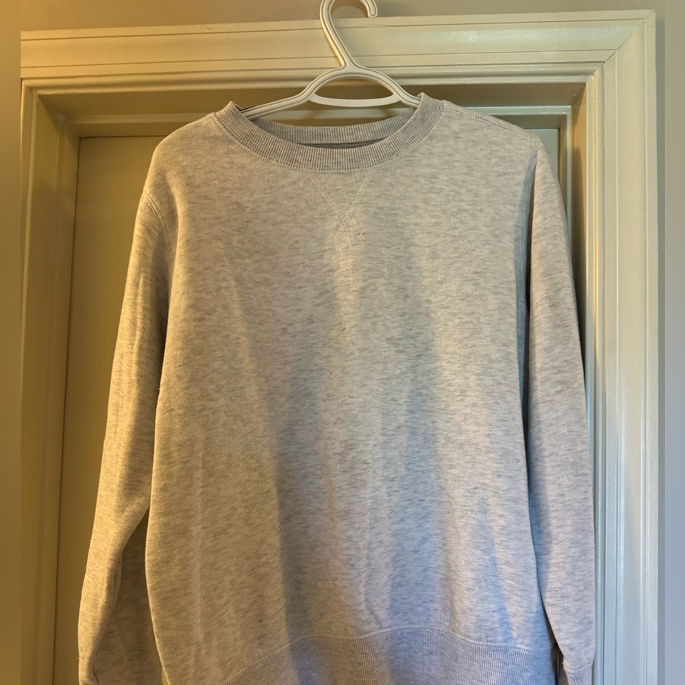 Gray Crewneck Sweatshirt